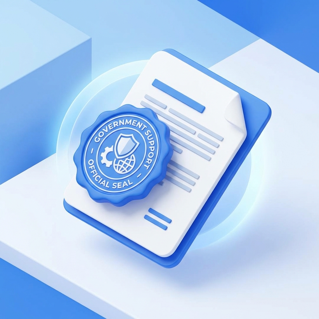 정부 지원 증가